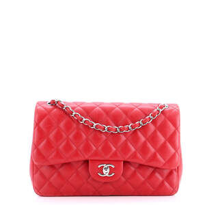 Chanel Jumbo Classic Double Flap Bag Quilted Lambskin